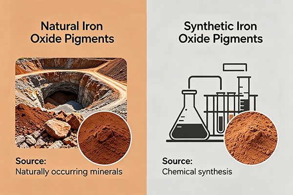 Natural vs. Synthetic Iron Oxide Pigments in Modern Industrial Coloring