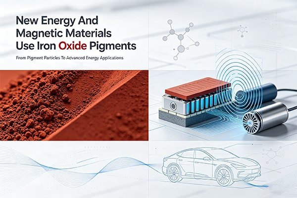 New Energy And Magnetic Materials Use Iron Oxide Pigments