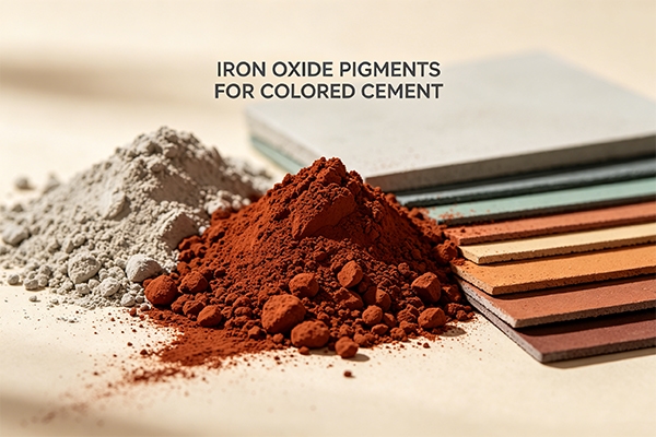 Iron Oxide Pigments for Colored Cement