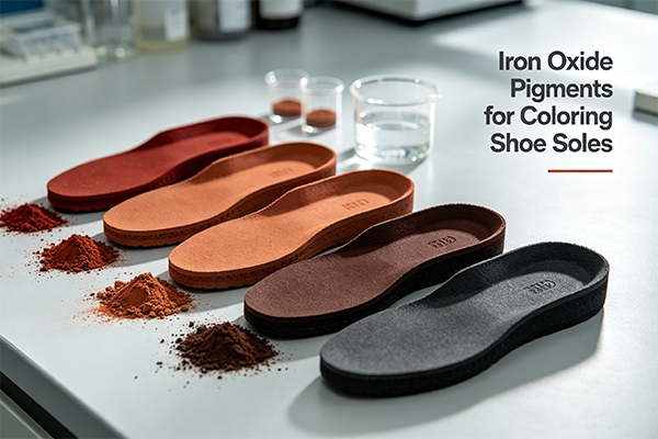 Iron Oxide Pigments for Coloring Shoe Soles