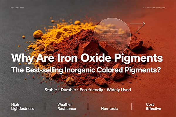 Why Are Iron Oxide Pigments The Best-selling Inorganic Colored Pigments?