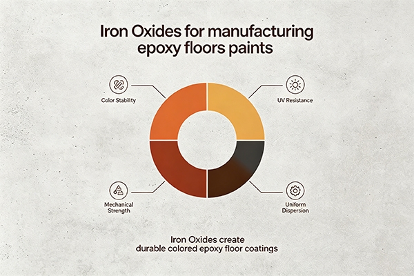 Iron Oxides for manufacturing epoxy floor paints