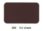Brown color card